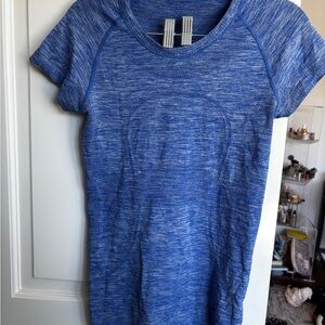 Blue Lululemon Athletic Top